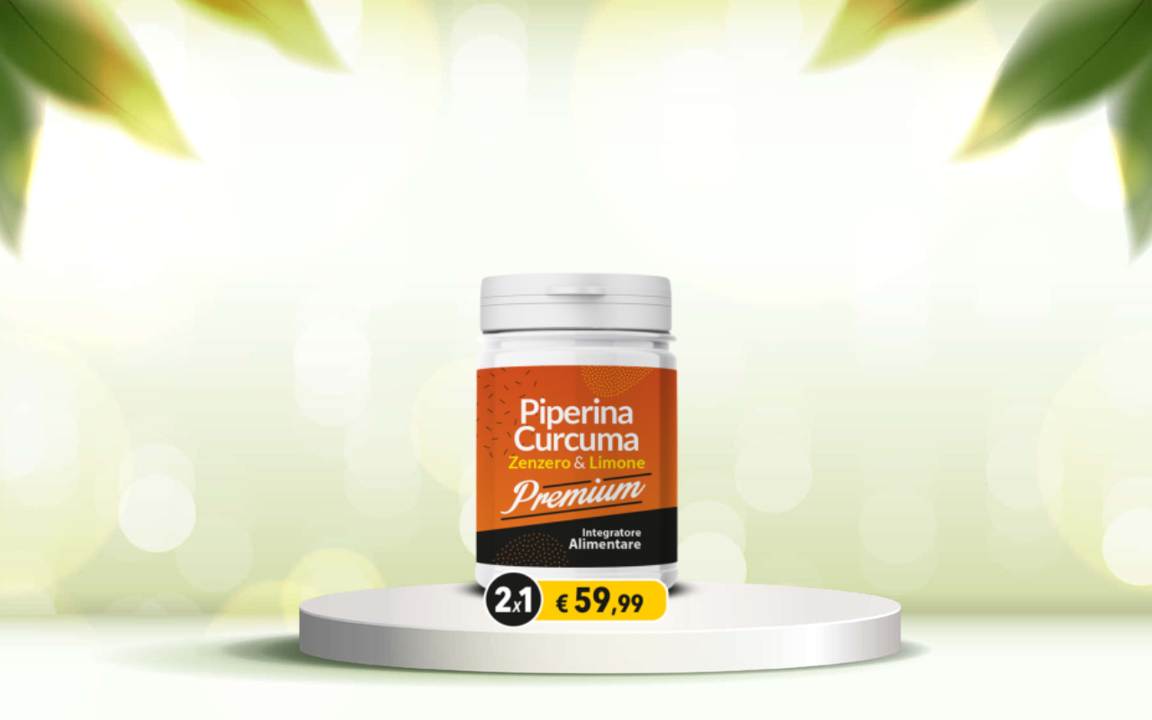 Scopri come depurarti e dimagrire in modo naturale con piperina e curcuma premium